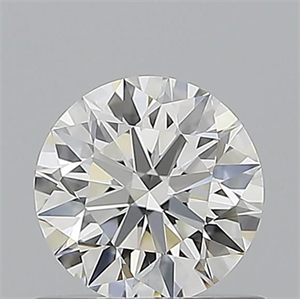 Picture of Natural Diamond 0.70 Carats, Round with Excellent Cut, H Color, VS1 Clarity and Certified by GIA