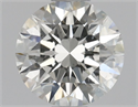 Natural Diamond 0.70 Carats, Round with Excellent Cut, H Color, SI2 Clarity and Certified by GIA