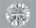 Diamante Natural 0.50 quilates, Redondo , Color G, claridad VS2 y certificado GIA