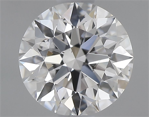 Picture of Natural Diamond 0.84 Carats, Round with Excellent Cut, D Color, SI1 Clarity and Certified by GIA