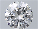 Diamante Natural 1.70 quilates, Redondo , Color F, claridad VS2 y certificado GIA
