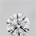 Del inventario de diamantes de laboratorio, 1.10 quilates, Redondo , Color D, claridad VVS2 y certificado IGI