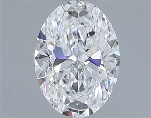 Foto Diamante Natural 1.01 quilates, Ovalado , Color E, claridad SI1 y certificado GIA de