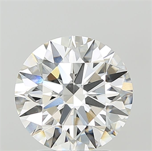 Picture of Lab Grown Diamond 3.10 Carats, Round with Ideal Cut, F Color, VVS2 Clarity and Certified by IGI