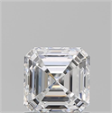 Natural Diamond 1.03 Carats, Asscher with  Cut, E Color, VS1 Clarity and Certified by GIA