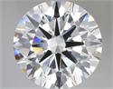 Lab Grown Diamond 7.09 Carats, Round with Ideal Cut, F Color, VS1 Clarity and Certified by IGI