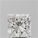 Natural Diamond 3.22 Carats, Princess with  Cut, H Color, VS2 Clarity and Certified by GIA