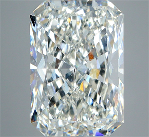 Foto Diamante Natural 5.01 quilates, Radiante , Color J, claridad SI1 y certificado GIA de