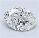 Diamante Natural 2.51 quilates, Ovalado , Color G, claridad VS1 y certificado GIA