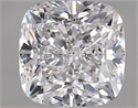 Natural Diamond 2.01 Carats, Cushion with  Cut, D Color, SI2 Clarity and Certified by GIA