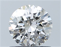 Diamante Natural 0.71 quilates, Redondo , Color G, claridad SI1 y certificado GIA
