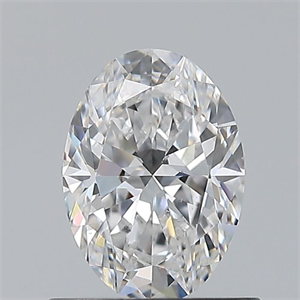 Picture of Natural Diamond 0.70 Carats, Oval with  Cut, D Color, SI1 Clarity and Certified by GIA