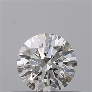 Picture of Natural Diamond 0.40 Carats, Round with Excellent Cut, E Color, IF Clarity and Certified by GIA