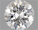 Diamante Natural 0.80 quilates, Redondo , Color D, claridad SI2 y certificado GIA
