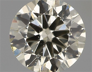 Picture of Natural Diamond 0.40 Carats, Round with Excellent Cut, K Color, SI1 Clarity and Certified by IGI