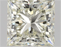 Natural Diamond 1.22 Carats, Princess with  Cut, L Color, VVS1 Clarity and Certified by HRD