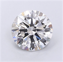 Lab Grown Diamond 9.02 Carats, Round with Ideal Cut, F Color, VS1 Clarity and Certified by IGI