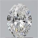 Diamante Natural 0.70 quilates, Ovalado , Color E, claridad VS2 y certificado GIA