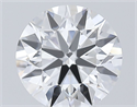 Del inventario de diamantes de laboratorio, 3.02 quilates, Redondo , Color G, claridad VVS2 y certificado IGI
