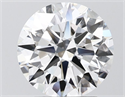 Del inventario de diamantes de laboratorio, 2.41 quilates, Redondo , Color D, claridad VVS1 y certificado IGI