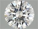 Del inventario de diamantes de laboratorio, 2.09 quilates, Redondo , Color E, claridad VS1 y certificado IGI