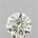Natural Diamond 0.42 Carats, Round with Excellent Cut, M Color, VVS1 Clarity and Certified by IGI