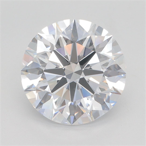 Picture of Lab Grown Diamond 4.28 Carats, Round with Excellent Cut, D Color, VVS1 Clarity and Certified by GIA
