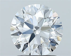 Foto Diamante Natural 1.50 quilates, Redondo , Color E, claridad VS1 y certificado GIA de