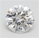 Lab Grown Diamond 2.59 Carats, Round with Excellent Cut, G Color, VS2 Clarity and Certified by IGI