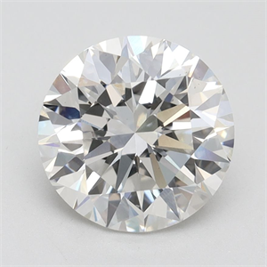 Picture of Lab Grown Diamond 2.59 Carats, Round with Excellent Cut, G Color, VS2 Clarity and Certified by IGI