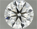 Diamante Natural 0.50 quilates, Redondo , Color I, claridad VS1 y certificado GIA