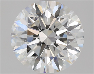 Picture of Natural Diamond 1.70 Carats, Round with Excellent Cut, F Color, VVS1 Clarity and Certified by GIA