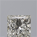 Diamante Natural 0.40 quilates, Princesa , Color H, claridad IF y certificado IGI