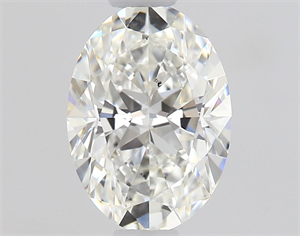 Picture of Natural Diamond 0.60 Carats, Oval with  Cut, G Color, SI1 Clarity and Certified by GIA