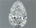 Natural Diamond 0.52 Carats, Pear with  Cut, G Color, VVS2 Clarity and Certified by GIA