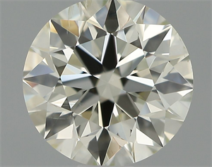 Picture of Natural Diamond 0.70 Carats, Round with Excellent Cut, L Color, SI2 Clarity and Certified by IGI