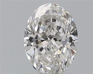 Foto Diamante Natural 0.40 quilates, Ovalado , Color E, claridad VVS1 y certificado GIA de
