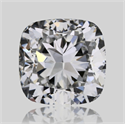 Natural Diamond 0.52 Carats, Cushion with  Cut, D Color, VVS1 Clarity and Certified by GIA