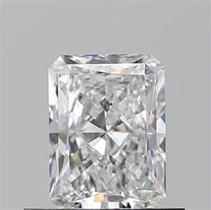 Picture of Natural Diamond 0.60 Carats, Radiant with  Cut, F Color, VS1 Clarity and Certified by GIA