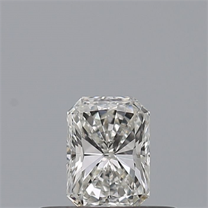 Picture of Natural Diamond 0.25 Carats, Radiant with  Cut, H Color, VVS1 Clarity and Certified by GIA