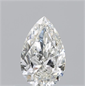 Diamante Natural 0.50 quilates, De pera , Color I, claridad VVS1 y certificado GIA