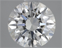 Natural Diamond 0.71 Carats, Round with Excellent Cut, G Color, VS2 Clarity and Certified by GIA
