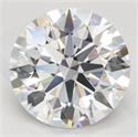 Lab Grown Diamond 3.59 Carats, Round with Excellent Cut, D Color, VVS1 Clarity and Certified by GIA