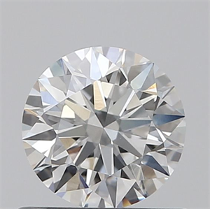Picture of Natural Diamond 0.55 Carats, Round with Excellent Cut, G Color, SI1 Clarity and Certified by GIA