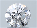 Natural Diamond 0.80 Carats, Round with Excellent Cut, D Color, VS2 Clarity and Certified by GIA