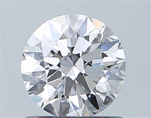 Picture of Natural Diamond 0.80 Carats, Round with Excellent Cut, D Color, VS2 Clarity and Certified by GIA