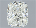 Natural Diamond 1.40 Carats, Cushion with  Cut, I Color, VS2 Clarity and Certified by GIA