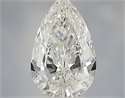 Natural Diamond 0.37 Carats, Pear with  Cut, G Color, VS1 Clarity and Certified by IGI