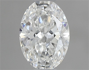 Picture of Natural Diamond 0.40 Carats, Oval with  Cut, F Color, VS2 Clarity and Certified by GIA