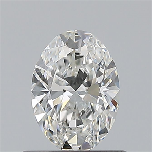 Picture of Natural Diamond 0.50 Carats, Oval with  Cut, G Color, VS2 Clarity and Certified by GIA